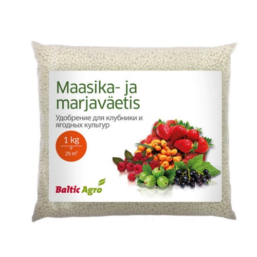 Maasika- ja marjaväetis Baltic Agro 1 kg